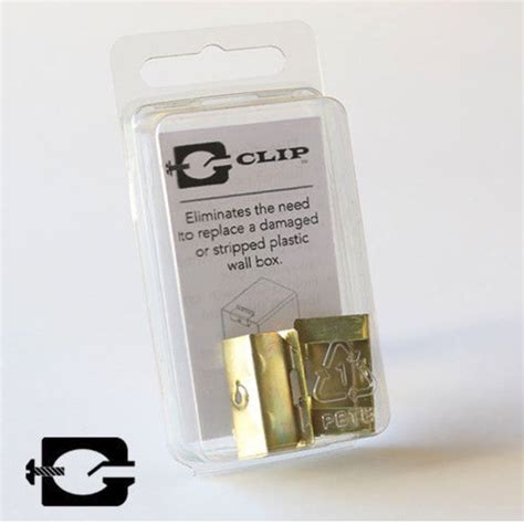 g-clip for metal box|metal box repair clips.